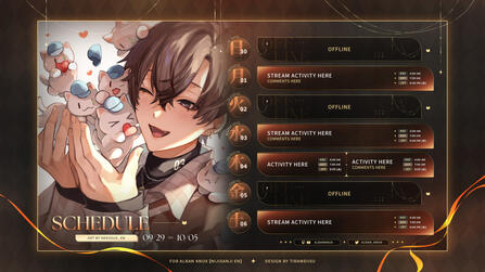 Alban Stream Schedule